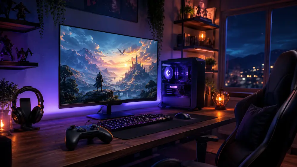 Competiție eSports într-o sală de gaming